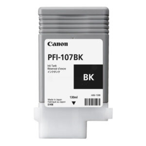 0011097 canon pfi 107bk 6705b001 crna originalna kartusa 800
