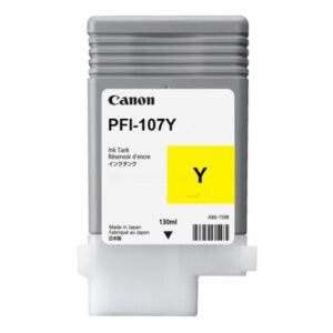0011101 canon pfi 107y 6708b001 rumena originalna kartusa 415