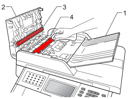 ciscenje skenerja stekla